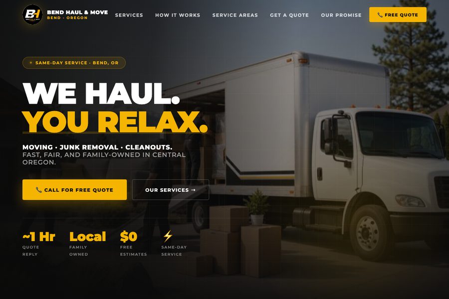 Bend Haul & Move